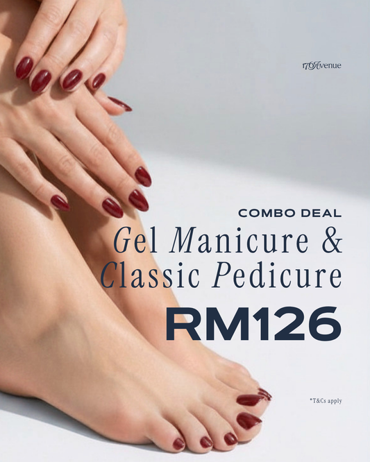 GEL MANICURE & CLASSIC PEDICURE (First Trial)💅🏻